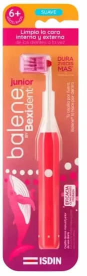 Isdin BALENE BY BEXIDENT JUNIOR toothbrush #Rožinė 1 u