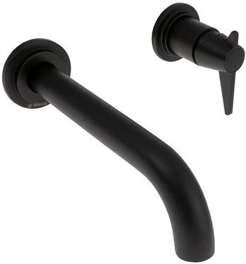 Concealed washbasin mixer