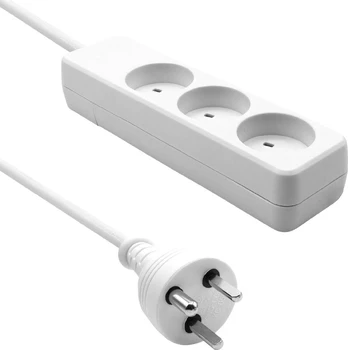 ProXtend Danish IT Power Strip 3 jungtys 6 m balta (KIT3-KIT06W)