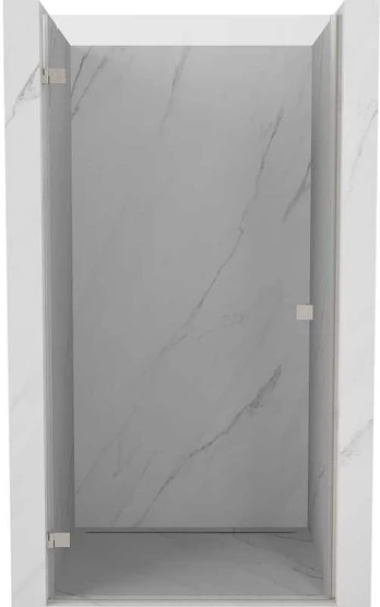 Dušo durys Mexen Lunar-B, kairė, 60 cm, transparent/brushed nickel