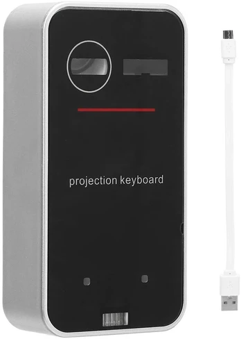 Virtuali Bluetooth 3.0 klaviatūra, nešiojama, pilno dydžio 9e