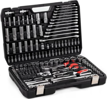 AW-Tools AWTOOLS RAKTŲ RINKINYS 216el 1/2 "/ 3/8" / 1/4"