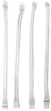 Light Solutions Aps Light Solutions Cable for Philips Hue Gradient LightStrip - 15cm - Baltas - 4 pcs