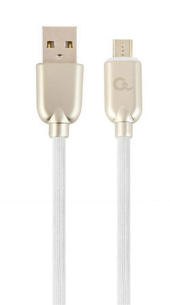 Laidas Gembird USB To Micro USB Premium USB 2.0, Micro USB, 2 m, balta