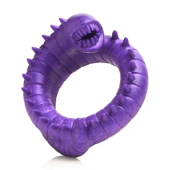 XR Brands Slitherine Silicone Ring Violetinė - Flexible Anatomical Design
