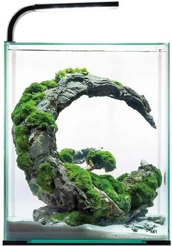 Akvariumas Aquael Shrimp Set Smart D&N 20L, baltas, su įranga