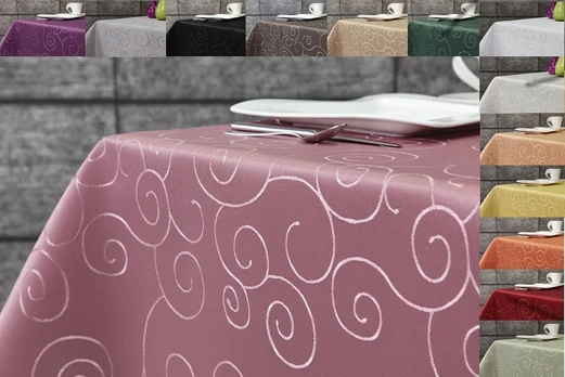 First-tex Ornament Damask staltiesė, spalvos ir dydžio pasirinkimas