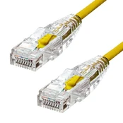 Proxtend Ultra Slim CAT6 U/UTP CU LSZH Ethernet Cable Geltona 4m kaina