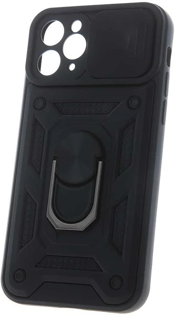 Dėklas Defender Slide case for iPhone SE 2024 juodas