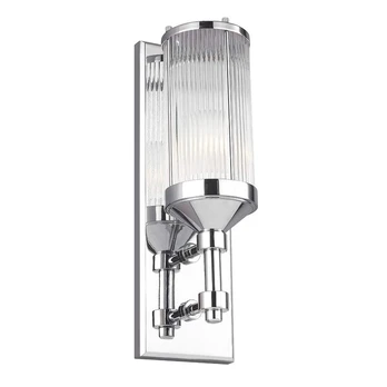 Elstead Lighting sieninis šviestuvas FE-Paulson1, sidabrinės spalvos