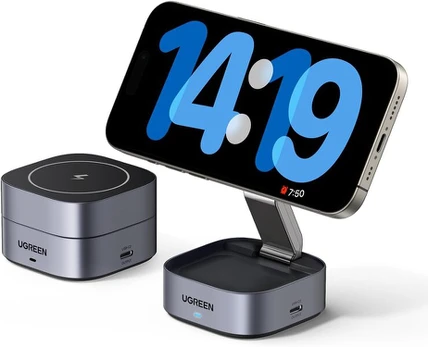 Telefono laikiklis UGREEN Sulankstomas įkrovimo stovas, skirtas iPhone