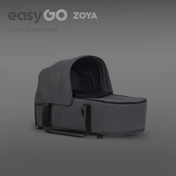 EasyGo Zoya Cloudy Gray Lopšys