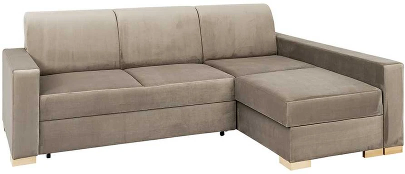 CUSTOMFORM Kampinė Sofa-Lovalaukė, STABLE R, 0.95x2.32 m, Bežinė