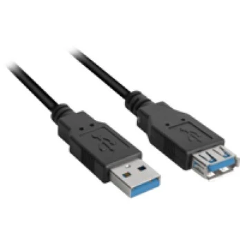 Sharkoon Kabelis USB 3.0 Verlängerung 1,0m juodas