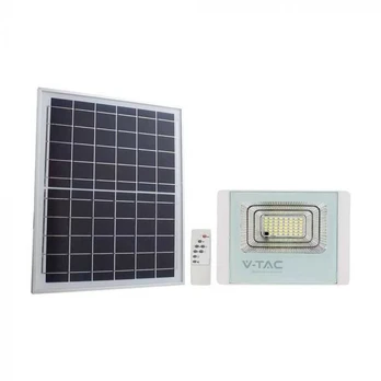 V-tac 35W LED prožektorius su saulės baterija, baltas, 4000K