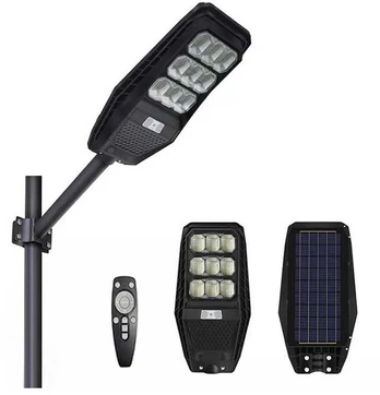 PIONEER 120 solar lamp + 10W panel + 12.000mAh + remote control