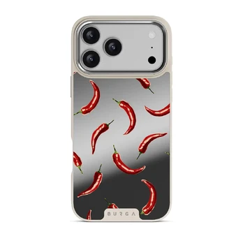 Hot Chilli - iPhone 17 Pro Max Case, Elite Mirror Light (MagSafe) / Silver
