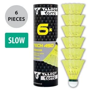 Badmintono skraidukas Talbot Torro Tech 450 469283, 6 vnt.
