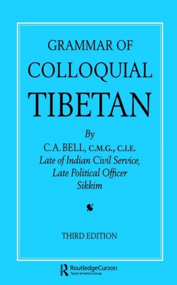 Grammar of Colloquial Tibetan