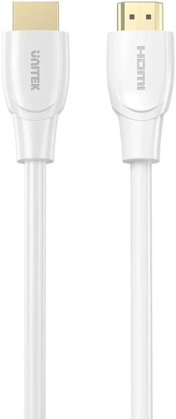 Kabelis HDMI Unitek 2.1 8K HDR balta 0,3m