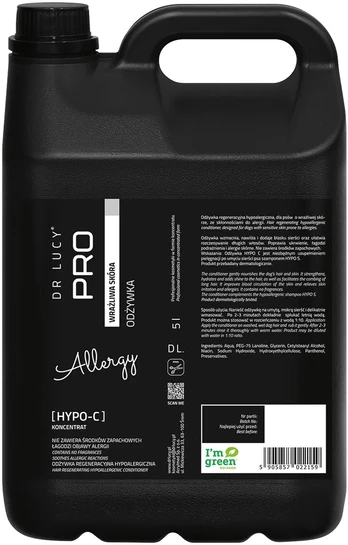 DR LUCY Hypo C sensitive skin - conditioner for dogs - 5l