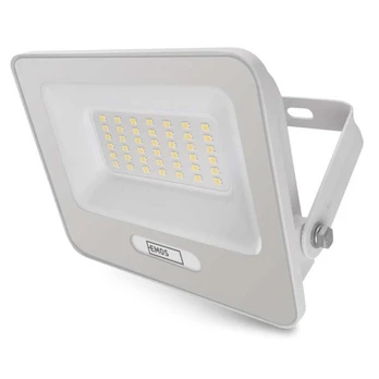 LED prožektorius EMOS GLARO, 30 W, 3000 lm, IP65, NW, baltas