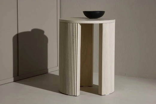 Venture Design Šoninis staliukas Bristol 40x52 cm Balintas MDF