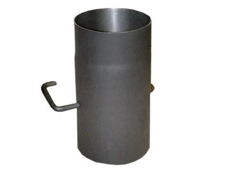Dūmtraukis Abx, juoda, 130 mm, 25 cm