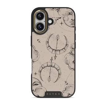 Sagittarius - iPhone 17 Case, Elite Dark (MagSafe) / Gold / Nude