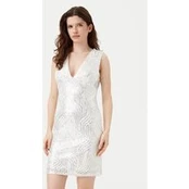 YAS Kokteilinė suknelė Olga 26036725 Sidabrinė Regular Fit