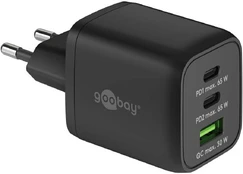 Goobay USB-C™ PD Multiport-Schnellladegerät Nano (65 W) juodas kaina