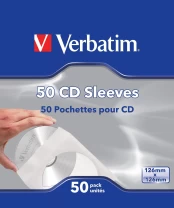 Verbatim CD/DVD Papersleeve 50-Pack kaina