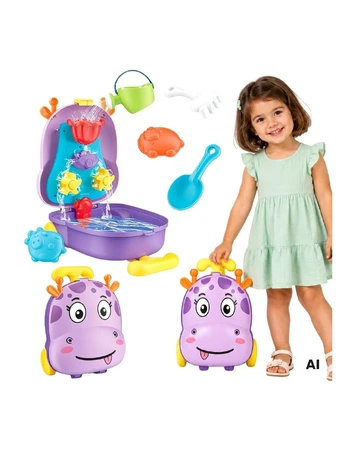 WOOPIE SAND AND WATER SET 2-in-1 CASE ROE WATER TABLE ACCESSORIES