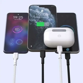 Dudao L9C USB-C to USB-C 1m Sort