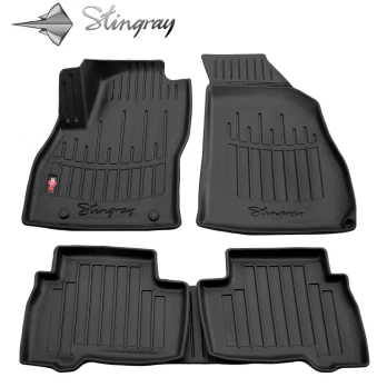 Kilimėliai 3D CITROEN Nemo  2008-2017, 5 vnt. black /5006035