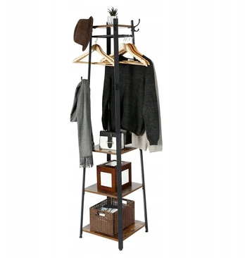 Vasagle Parduotuvės drabužių kabykla 180 cm Loft style