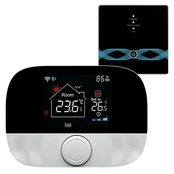 TUYA Programuojamas termostatas dujų katilui, Wi-Fi, RF, 3A kaina