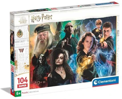 Clementoni CLE puzzle 104 Super SuperKolor Harry Potter 25775
