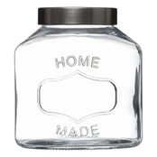 Home biscuit jar, gingerbread, glass kaina