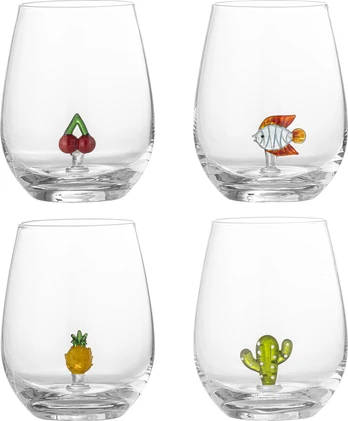 Bloomingville - Misa Drinking Glass - Clear