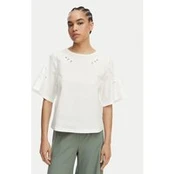 Weekend Max Mara Palaidinė Targa 2615941102 Balta Regular Fit
