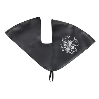 Skirt protector SELLE MONTE GRAPPA, black, leather