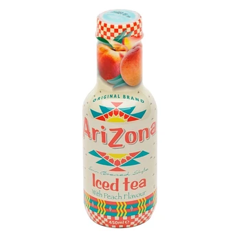 Šaltos arbatos gėrimas persikų skonio ARIZONA, 450 ml