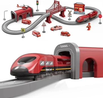 Geležinkelio trasa Fire Rescue Train