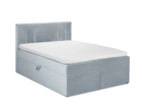 Lova Mazzini sofas Afra 140x200 cm, šviesiai mėlyna
