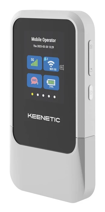 Modemas Keenetic Roamer 5G Wi-Fi 6 mobiilireititin