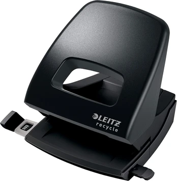 Leitz Nexxt Recycle skylių perforatorius, 30 lapų, juodas