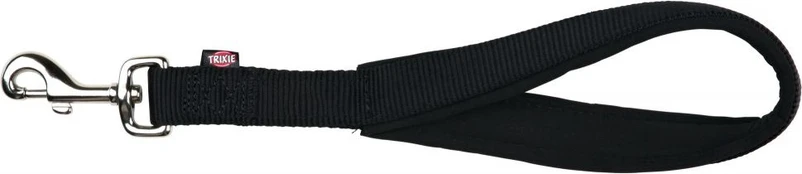 Pavadėlis Trixie Premium 20121, juodas, M-XL, 30 cm x 25 mm