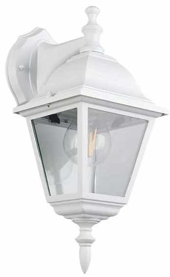 Trio Livenza wall lamp E27 matt white lantern downwards gaismeklis 205767131 4017807693683