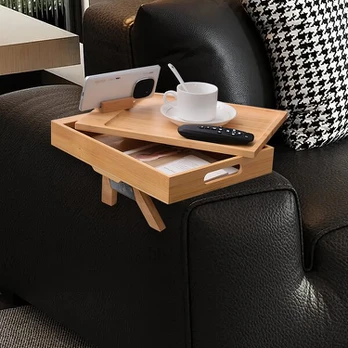 Sofa padėklas bambukinis